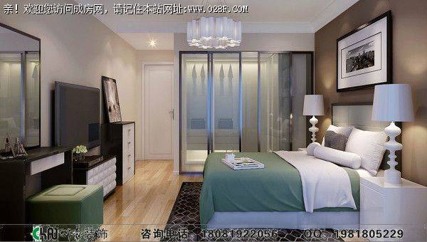 成都装修公司四海逸家现代风格案例