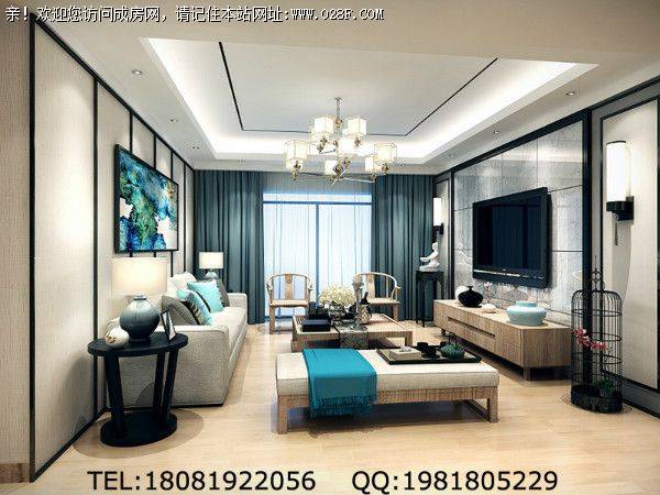 复地雍湖湾新中式风格案例