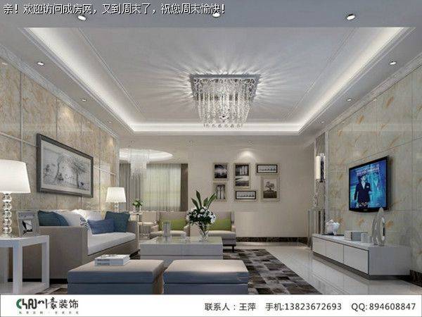 成都川豪装饰保利康桥现代简约风格案例