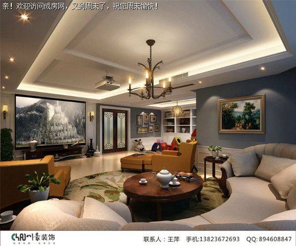 成都都江堰装修公司现代美式风格案例赏析