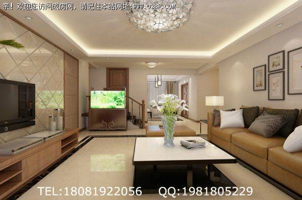 成都装修公司成达佳园现代风格案例