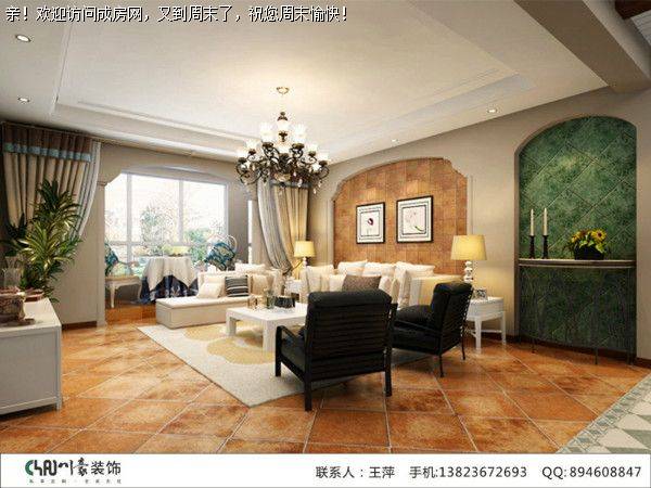 成都装修公司龙樾湾田园风格案例