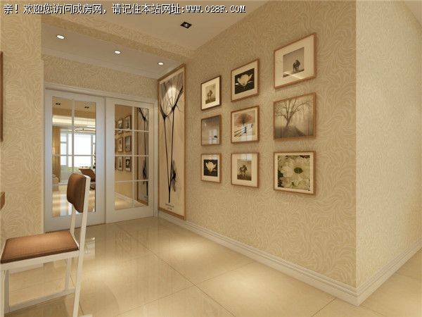 成都装修公司中德英伦联邦现代风格案例