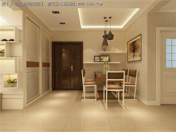 成都装修公司中德英伦联邦现代风格案例