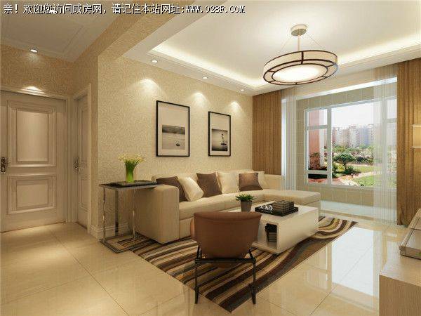 成都装修公司中德英伦联邦现代风格案例