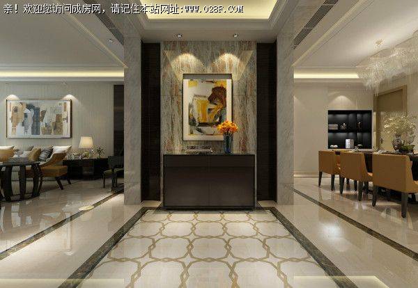 成都装修公司世茂玉锦湾港式风格案例