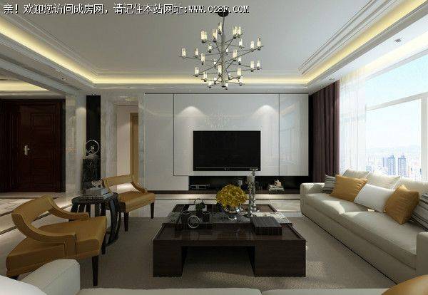 成都装修公司世茂玉锦湾港式风格案例