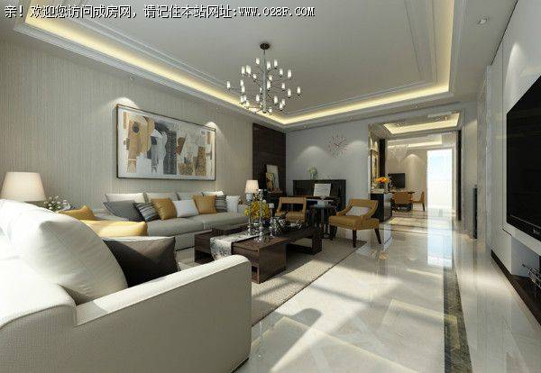 成都装修公司世茂玉锦湾港式风格案例