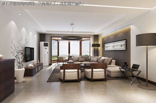 金地花园现代风格案例鉴赏