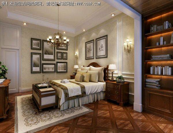 成都装饰公司炜岸城美式风格案例