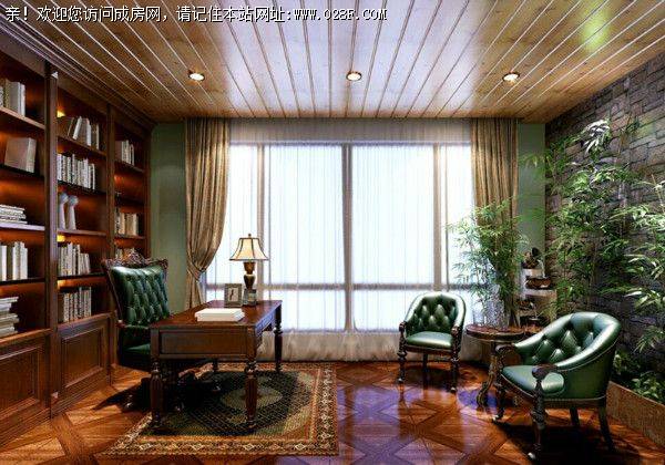 成都装饰公司炜岸城美式风格案例