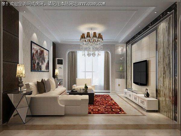 保利康桥现代风格案例