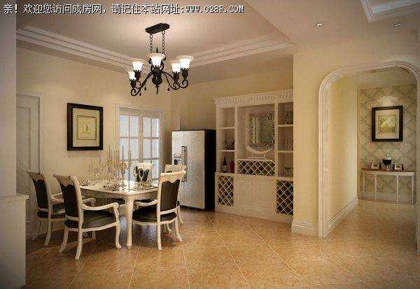 成都装修公司桐梓林欧城简美风格案例