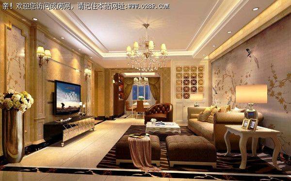 成都全包公司保利狮子湖欧式风格案例