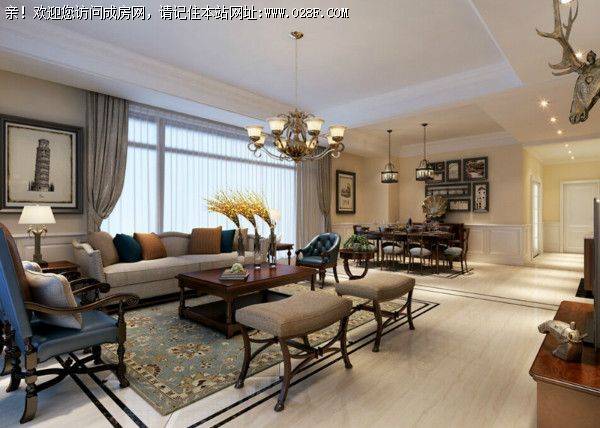 西锦城美式风格案例风格案例分享