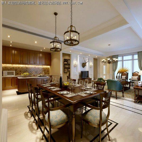 西锦城美式风格案例风格案例分享