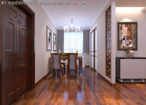 成都装修公司龙城一号新中式风格案例