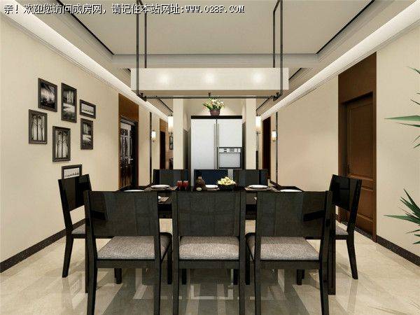 成都装修公司中洲中央城邦新中式风格案例