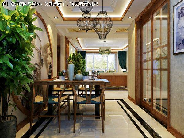  珠江御景湾新中式风格案例