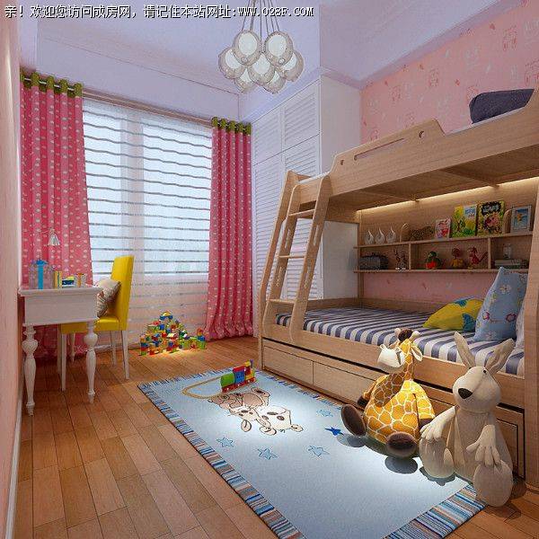 龙城一号简美风格装修案例