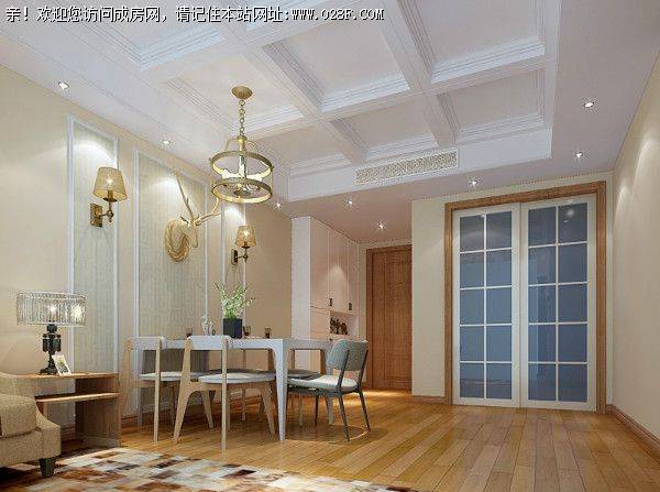 龙城一号简美风格装修案例