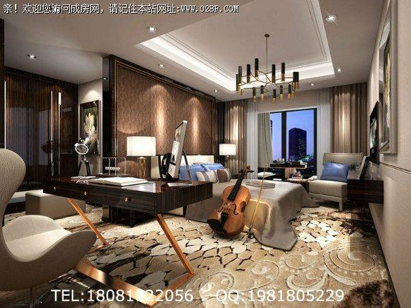 成达佳园后现代风格装修案例