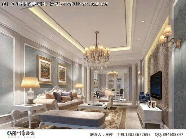 成都全装公司南湖世纪—简欧风格案例