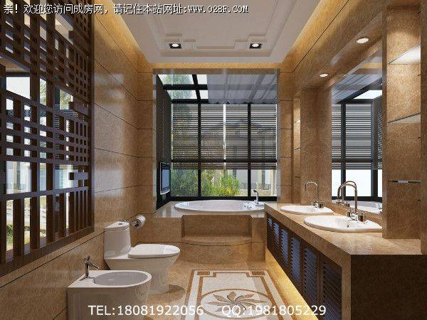 保利锦湖林语中式风格装修案例