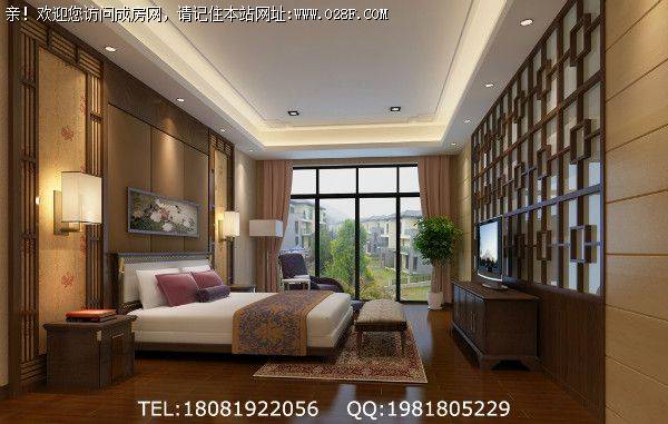 保利锦湖林语中式风格装修案例