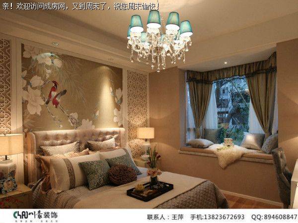 成都装修公司德商华府天骄中式风格案例