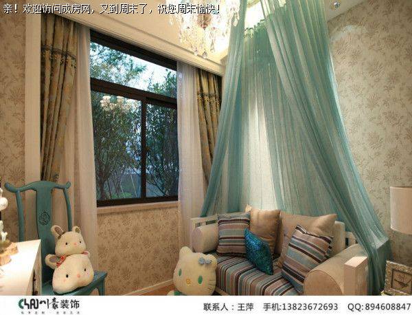 成都装修公司德商华府天骄中式风格案例