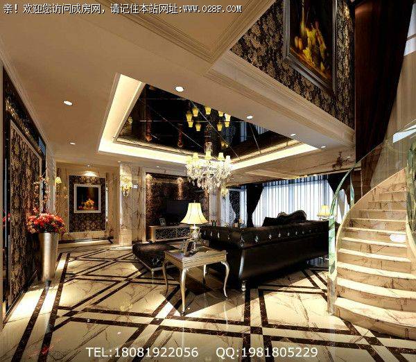 南城都汇顶跃欧式风格装修案例