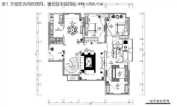 南城都汇顶跃欧式风格装修案例