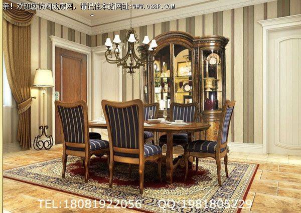 成都别墅设计林海山庄欧美风格装修案例