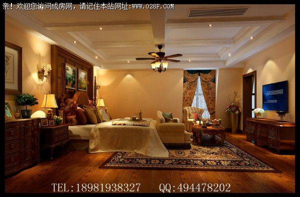 500平中德英伦联邦顶跃美式风格案例鉴赏