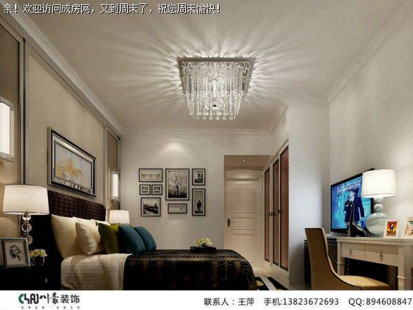 成都装修公司保利锦湖林语欧式风格案例