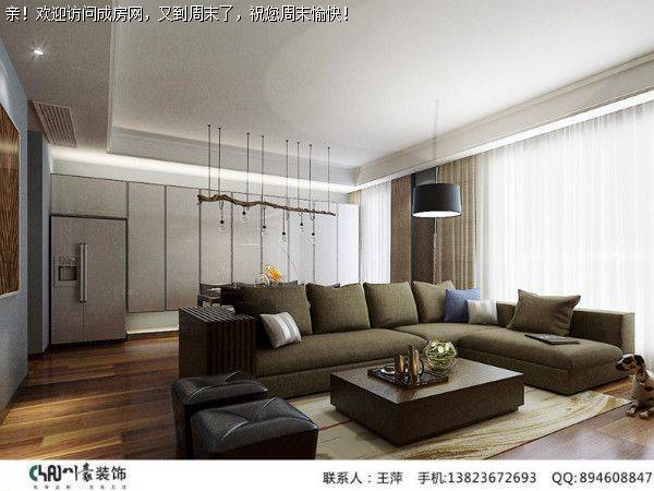 成都装修公司九龙仓御园简约风格案例