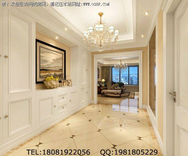 时代晶科名苑新古典风格装修案例