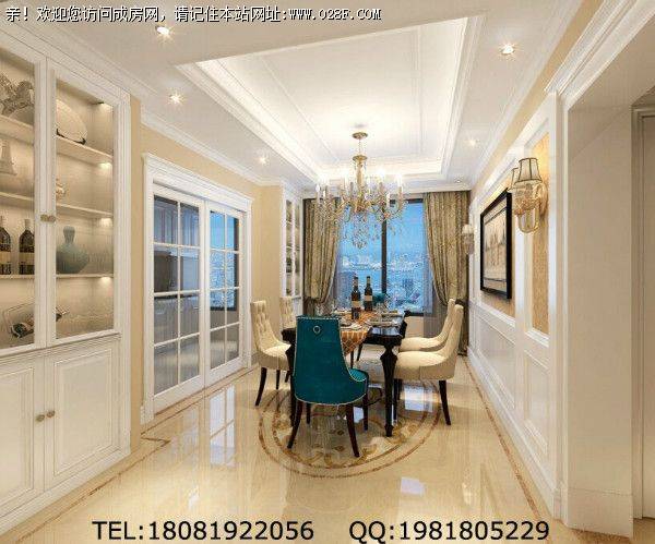 时代晶科名苑新古典风格装修案例