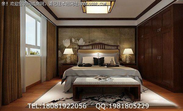 成都别墅装修城南官邸新中式风格案例