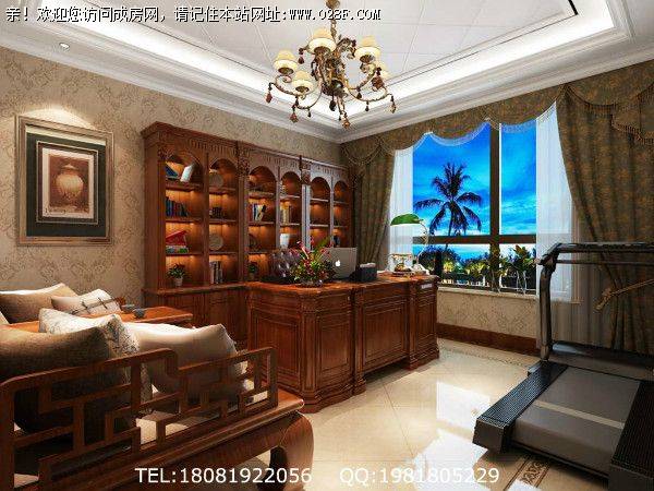 华润凤凰城美式风格装修案例