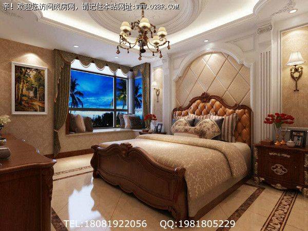 华润凤凰城美式风格装修案例