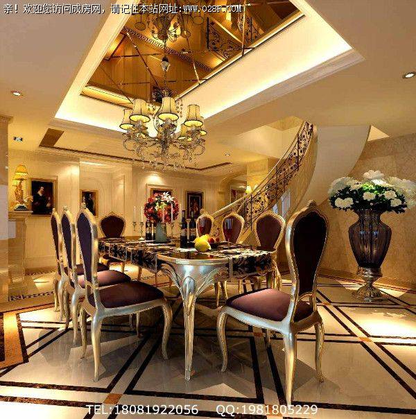 成都别墅设计望江橡树林新古典风格案例