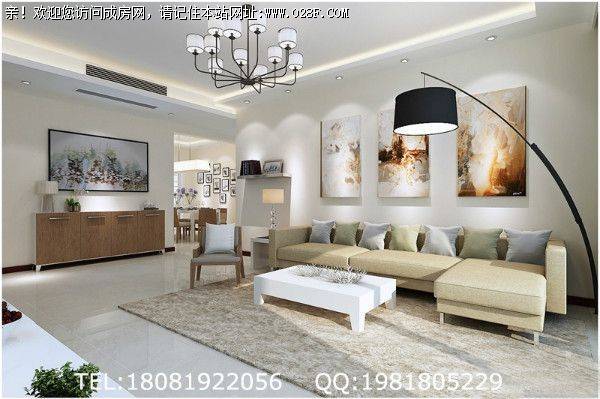 成都装修公司峰度天下现代风格案例