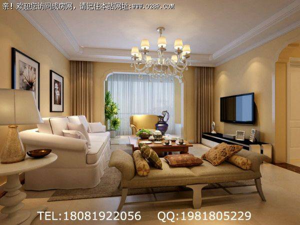 仁和春天国际花园现代风格装修案例