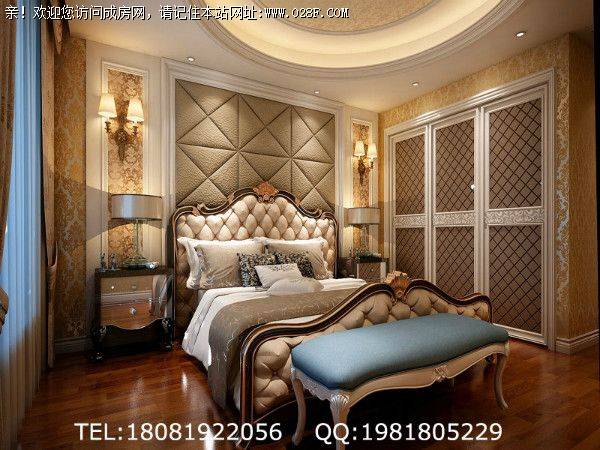 成都装修中央中洲城邦欧式风格案例