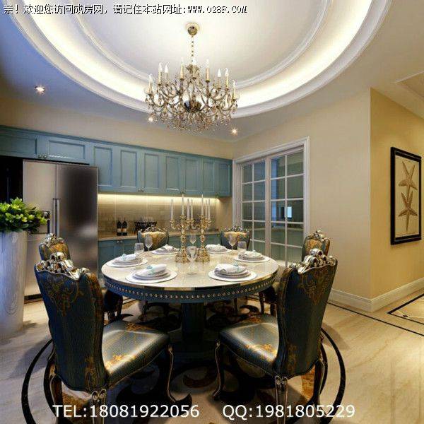 建发中央鹭洲新古典风格装修案例