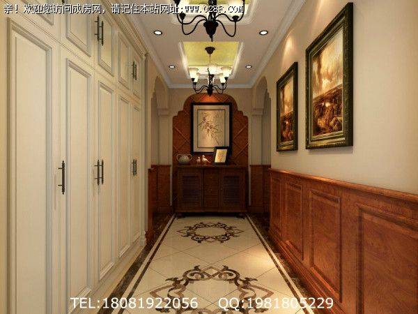 成都装修公司珠江御景湾美式风格案例