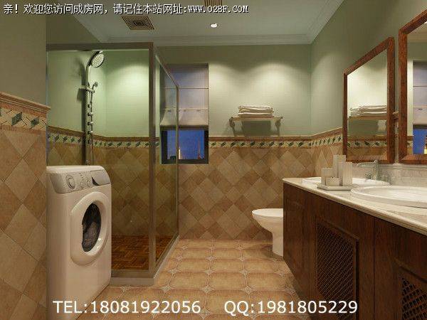 成都装修公司世茂玉锦湾田园风格装修案例