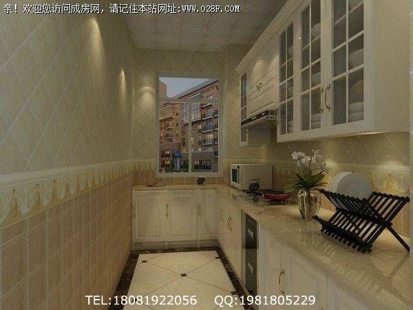 成都城南装修公司雅颂居简欧风格案例